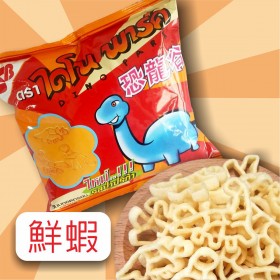 【超人氣】恐龍谷脆餅 (小) (鮮蝦口味) (10g*12包/袋) 